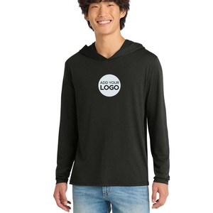 Men's Athletic Hooded Shirts Fit Long <b>Sleeve</b> for Gym Fishing & Sun Protection Lightweight Hoodie Custom - Product Image 3