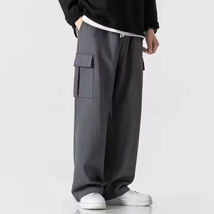 OEM High Quality Unisex Custom Jogger Men With <b>cargo</b> pocket baggy <b>pants</b> Vintage <b>Oversized</b> Men Sweatpants Jogger baggy sweatpants - Product Image 2