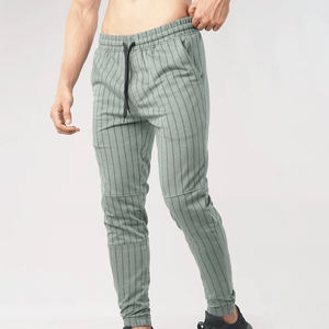 Pantalon de survêtement grande taille pour hommes, imprimé de logo personnalisé, style décontracté, couleur unie, pour adultes, léger et droit - Product Image 2