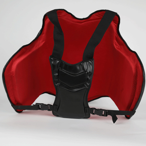 Protector de pecho multicapa para adultos de alta calidad para boxeo, Taekwondo, artes marciales, Kickboxing con logotipo personalizado, cierre de bucle de gancho - Product Image 5