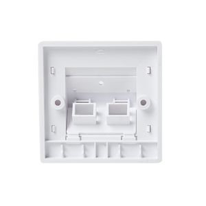 Prise murale fibre optique 2 ports POE/IP TCP/GSM/GPRS haute résistance aux chocs pour solutions de réseau FTTH - Product Image 3