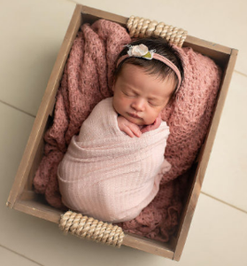 Rustic <b>Crate</b> for Kids Photography Props for Newborn Baby Photo Shoot Customized <b>Crates</b> Nursery Toddler Vintage Posing Prop - Product Image 3