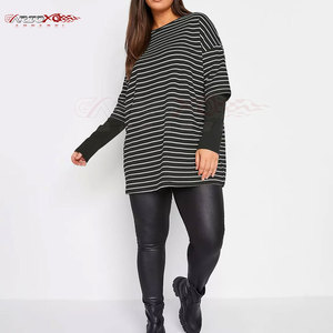 Camiseta informal de verano para mujer, camiseta de doble capa con tela ligera y dobladillo asimétrico, Camiseta corta de doble capa para mujer - Product Image 5