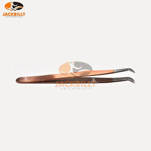 Tous les types de personnalisation disponibles pince à épiler de qualité supérieure pince à épiler légère instruments de beauté pince à cils - Product Image 3