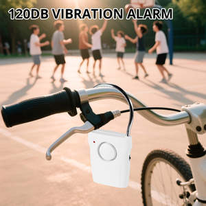 Sirène d'alarme portable puissante à suspendre au sac à dos ou au guidon de vélo, sonnée jusqu'à 207,26 mètres de distance - Product Image 2