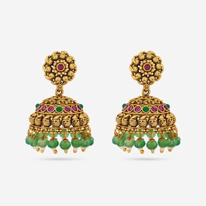 Boucles d'oreilles pendantes de style victorien - Style antique 189170 - Product Image 1
