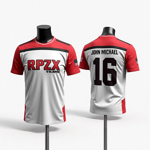 Alta calidad personalizada sublimada hombres Softball baloncesto fútbol pesca Jerseys malla transpirable ropa deportiva al por mayor - Product Image 5