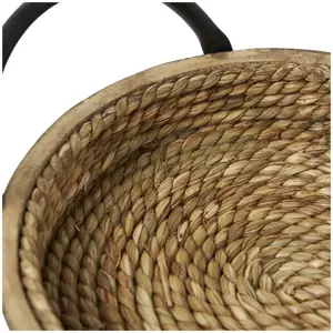 การผลิตถาดเสิร์ฟหญ้าทะเลไม้คุณภาพสูง ถาดอาหารไม้ทําด้วยมือ ถาดกลมผลิตในเวียดนาม - Product Image 5