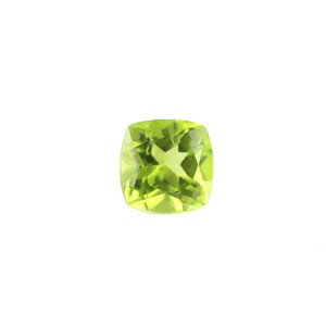 Piedra preciosa de peridoto verde cortada con cojín personalizado, piedra suelta natural en tamaño y forma calibrados - Product Image 1