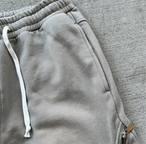 กางเกงผ้าคอตตอนออร์แกนิกปรับแต่งได้มีโลโก้ตามสั่งสไตล์วินเทจผ้าโปร่งใส่สบายเอวกลางแบบลำลองปรับแต่งได้ตามต้องการ - Product Image 6