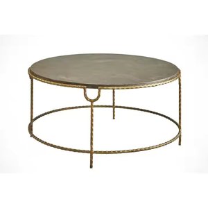 Table basse en aluminium avec design d'aspect branche pour meubles de salon ou décoration intérieure - Product Image 3