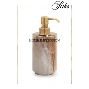 Attractive Unique Enamel Sticker Heavy Duty Metal Made Liquid Soap Dispenser With Golden <b>Pump</b> Home Kitchen Accessories Supplies - Product Image 2