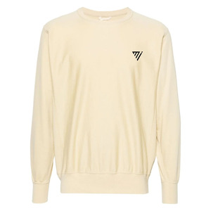 Sudadera unisex de algodón con cuello redondo, jersey liso de manga larga con top de color sólido informal para hombre y sudaderas - Product Image 1