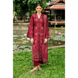 Ensemble de costume pour femme en tissu brodé SF-4271 - Product Image 1