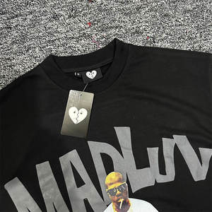 เสื้อยืดผู้ชายพิมพ์ลายกราฟิกแนวสตรีทแวร์ผ้าฝ้าย100% 280 GSM รุ่นเฮฟวี่เวท - Product Image 2