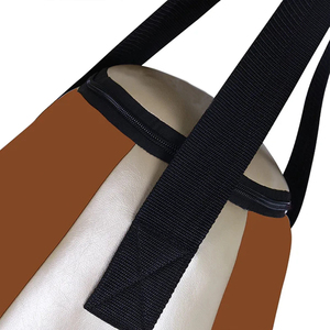 Sac de boxe rond personnalisable avec logo, en matériaux de qualité supérieure, nouvelle arrivée, pour entraînement de frappe rapide - Product Image 3