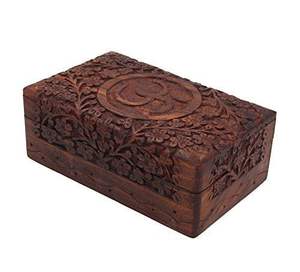 Cadeau Ramadan Mubarak Home Decor Cadeau islamique Décoration de l'Aïd Signe de l'Aïd Caisse en bois Coffrets cadeaux - Product Image 3