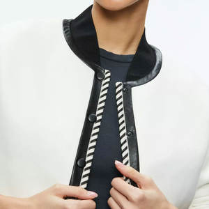 Chaqueta universitaria con diseño de cosecha de buena venta para mujer/chaqueta universitaria corta de mujer a precio razonable de nuevo estilo - Product Image 5