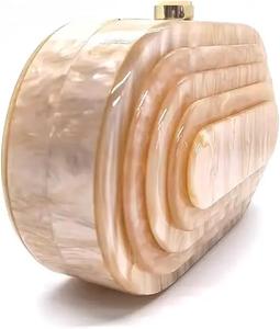 Tarifas asequibles Bolsos de mano de resina Diseño único Bolso de mano de resina epoxi para mujer Monederos de lujo Bolsos de mano para mujer - Product Image 4