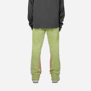 Pantalon de survêtement évasé pour hommes pantalon de survêtement évasé en gros pantalon de survêtement en coton éponge français pantalon de survêtement évasé de rue pour hommes - Product Image 2