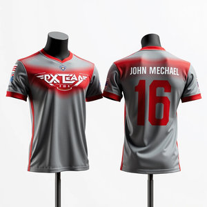 Camisetas deportivas impresas personalizadas para hombre, camisetas de softball, baloncesto, fútbol, pesca, cuello redondo transpirable, camisetas cómodas - Product Image 1