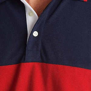 Logo personnalisé grande taille polos pour hommes haute qualité en coton tricoté décontracté mode polo pour hommes - Product Image 5
