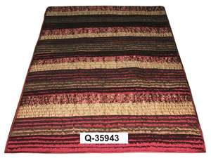 Handmade Luxury Eco-Friendly 200TC Cotton <b>Quilt</b> Comforter with Washable Polyester Filling Ruffled Design for Home & Hotel Use - Product Image 5