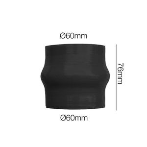 ท่อไอดี Manitor L.76 มม. พร้อมปลอกหุ้มแบบ Bellows ขนาด 60 มม. - Product Image 1