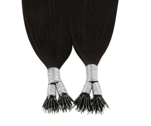Extensions de cheveux Nano Micro Link de qualité supérieure personnalisées pour la conception de coiffures de mariage - Product Image 6