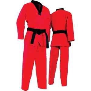 Vêtements d'arts martiaux sur mesure Uniforme de taekwondo de qualité supérieure SI-TG-08 d'uniforme de taekwondo de dernière conception - Product Image 4