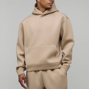 Survêtements pour hommes de haute qualité avec logo personnalisé, design pull-over de couleur unie, survêtement personnalisable pour les acheteurs en gros, design tendance - Product Image 2