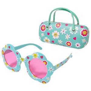 OEM/ODM Customizable Luv Her Kids Floral Design <b>Sunglasses</b> <b>Case</b> Set Polarized Lenses Sweet Direct Factory Price - Product Image 2
