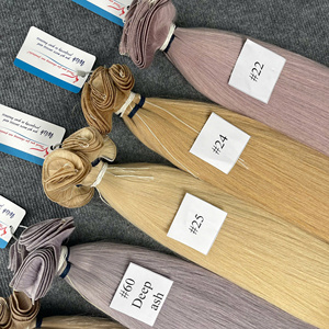 Extensiones de cabello Remy vietnamita crudo 100% trama de piel atada a mano de productos calientes directos de fábrica al por mayor de alta calidad - Product Image 5