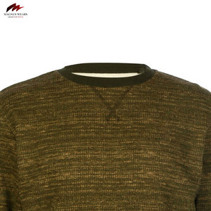 Sweatshirts chauds d'hiver à manches longues pour hommes élégants respirants Basics Cotton Blended Fleece Solid Design Personnalisable Plain Dyed - Product Image 4