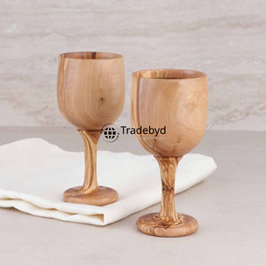 Verres durables en verre en bois de qualité supérieure pour les acheteurs et les cadeaux respectueux de l'environnement par Tradebyd - Product Image 2
