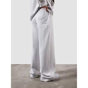 Pantalones Deportivos de Algodón 100% Arctic White, Pantalones Utilitarios con Logotipo Personalizable, Felpa Francesa Plegada, Talla 6XL, Color Lavado - Product Image 2