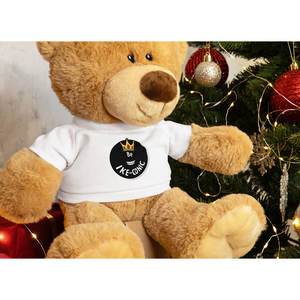 Oso de Peluche Cónico con Camiseta Icónica para Colección de Ropa y Accesorios para Osos de Peluche - Product Image 3