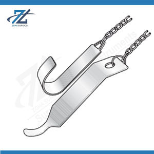 Retractor Parker Manual para Pinza Lowman, Instrumentos Quirúrgicos de Acero Inoxidable, 850 mm, Cirugía General, Certificado CE, Pakistán - Product Image 2