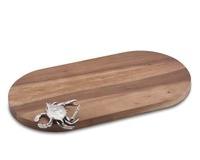 Bloque de cortar de madera redondo de creaciones antiguas-Fácil de limpiar Apto para lavavajillas - Product Image 2