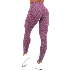 Vente en gros à prix réduit de vêtements de sport collants de course personnalisés pantalons de fitness collants de compression pour femmes yoga - Product Image 2