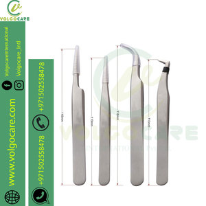 2024 pince à sourcils professionnelle pour femmes hommes pince à épiler oblique pour épiler les sourcils pince à épiler en acier inoxydable de qualité médicale - Product Image 4