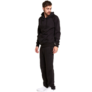 Ensemble de survêtement pour homme en coton confortable de qualité supérieure avec logo personnalisé, survêtement pour homme imprimé personnalisé - Product Image 2