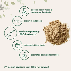 Extracto de Raíz de Tongkat Ali Puro y Natural al por Mayor 200:1 (Longjack) en Polvo, Polvo de Eurycoma Longifolia de Alta Calidad de la India - Product Image 4