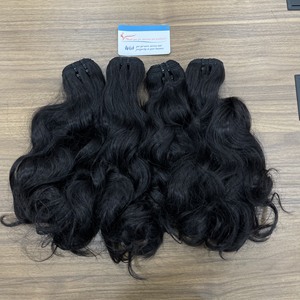รวมขนผ้าหยักธรรมชาติ 100% ผมเวียดนามดิบสีธรรมชาติที่วาดเป็นคู่สุด ๆ - Product Image 1