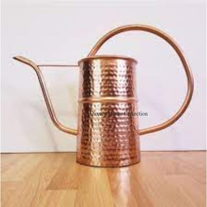 Copper Made Hammered Texture High Standard Quality <b>Water</b> <b>Cans</b> for Watering & Irrigation Accessories Supplies From India - Product Image 1