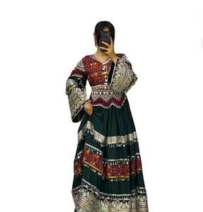 Vestido Afgano Maxi Rojo de Alta Calidad para Mujer, Elegante, Hasta la Rodilla, Talla XS, Disponible en Todos los Colores y Tallas a Precio de Mayoreo, MOQ Bajo - Product Image 5