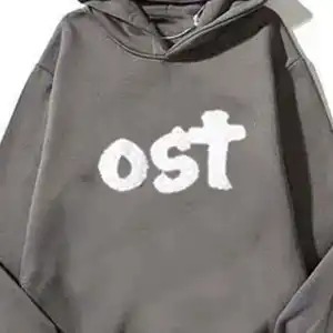 Pull-over 100% en coton unisexe de haute qualité, manteau à capuche d'hiver à la mode 3D pour la conception de lettres imprimées personnalisées et solides - Product Image 3