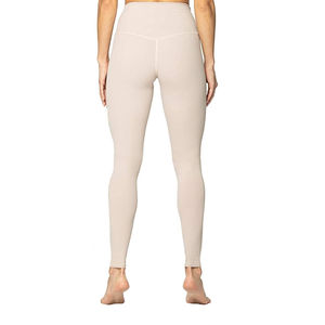 Venta al por mayor cintura elástica entrenamiento profesional al por mayor personalizado impreso Leggings de yoga para las mujeres - Product Image 6