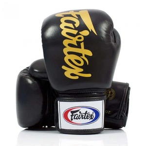 ถุงมือชกมวย Fairtex แบบปรับแต่งได้ หนังแท้ สำหรับทุกเพศ เหมาะสำหรับฝึกซ้อมคิกบ็อกซิ่ง มวยไทย ถุงมือชกมวยแบบมืออาชีพ ถุงมือซานด้า - Product Image 5