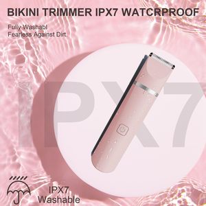 Afeitadora Eléctrica Recargable para Mujer, Maquinilla de Afeitar Rotatoria Personal con Cuchillas de Cerámica, IPX7, Depilación de Bikini, Cuchillas de Repuesto - Product Image 5